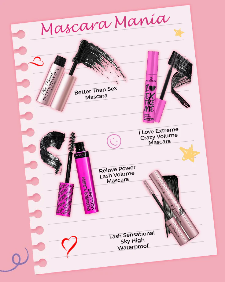 mascara mania second